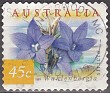 Australia 1999 Flora, Flowers 45 Multicolor Scott 1737. Australia 1999 Scott 1737 Flowers Wahlenbergia Stricta. Subida por susofe